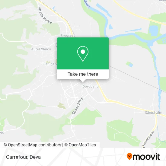 Carrefour map