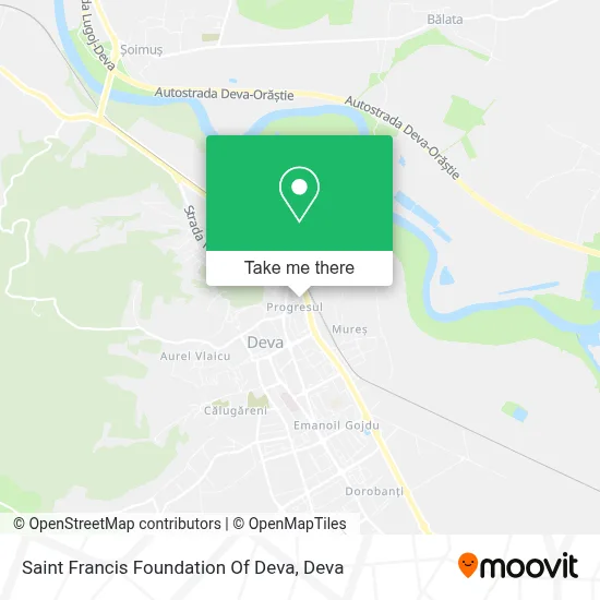 Saint Francis Foundation Of Deva map