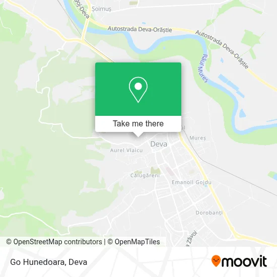 Go Hunedoara map