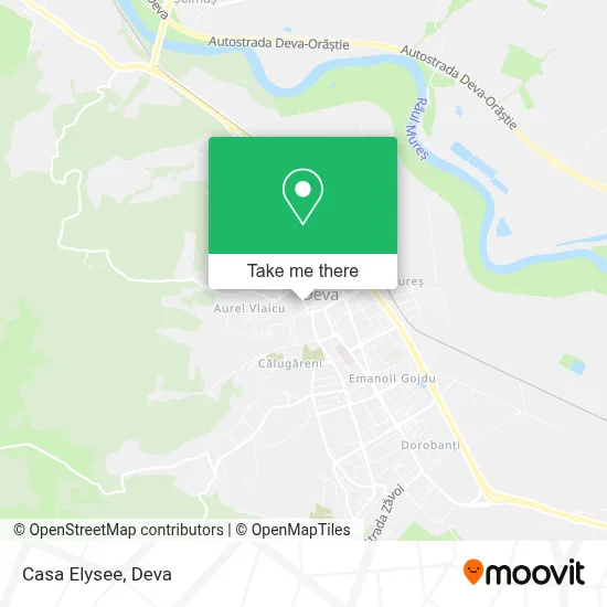 Casa Elysee map