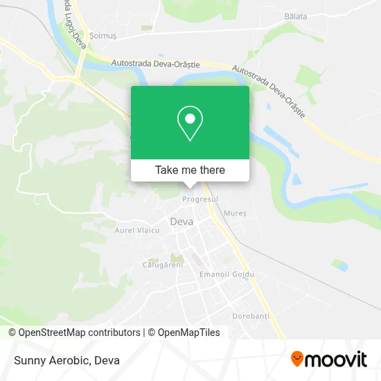 Sunny Aerobic map