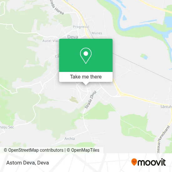 Astom Deva map