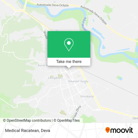 Medical Racatean map