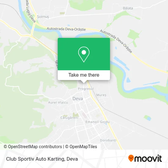 Club Sportiv Auto Karting map
