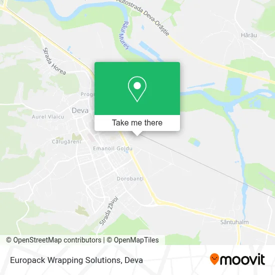 Europack Wrapping Solutions map