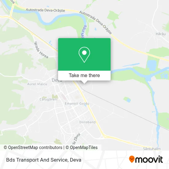 Bds Transport And Service map