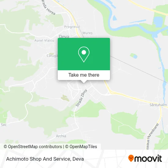Achimoto Shop And Service map