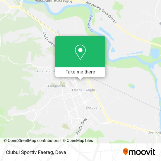 Clubul Sportiv Faerag map