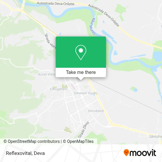 Reflexovital map