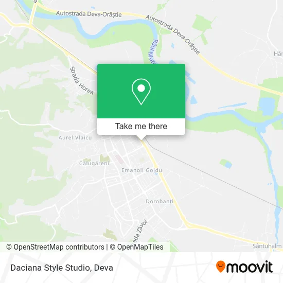 Daciana Style Studio map