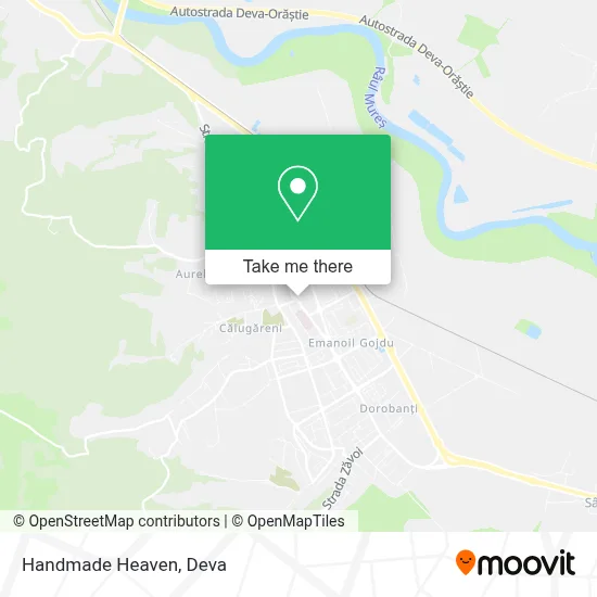Handmade Heaven map