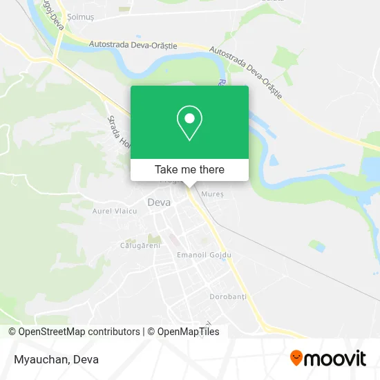 Myauchan map