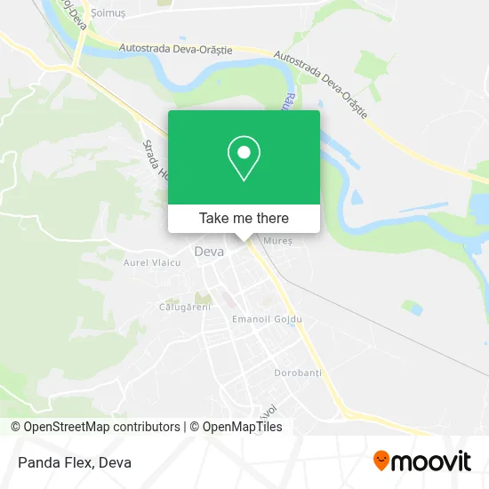 Panda Flex map