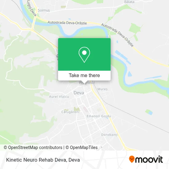 Kinetic Neuro Rehab Deva map