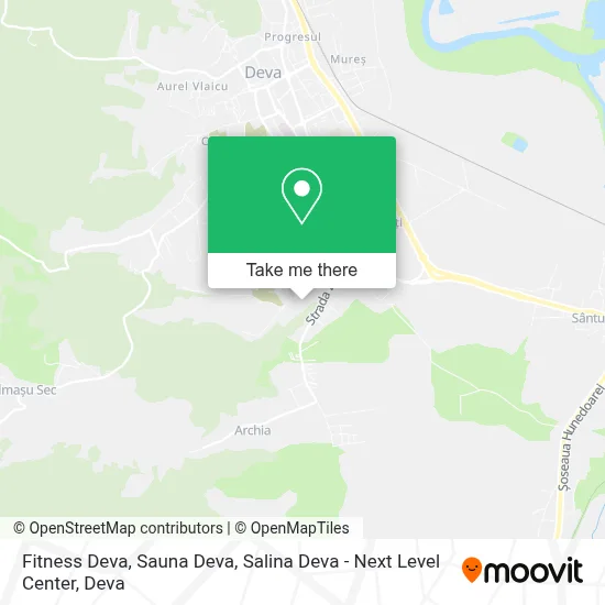 Fitness Deva, Sauna Deva, Salina Deva - Next Level Center map