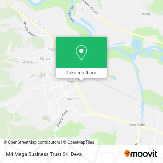 Md Mega Business Trust Srl map