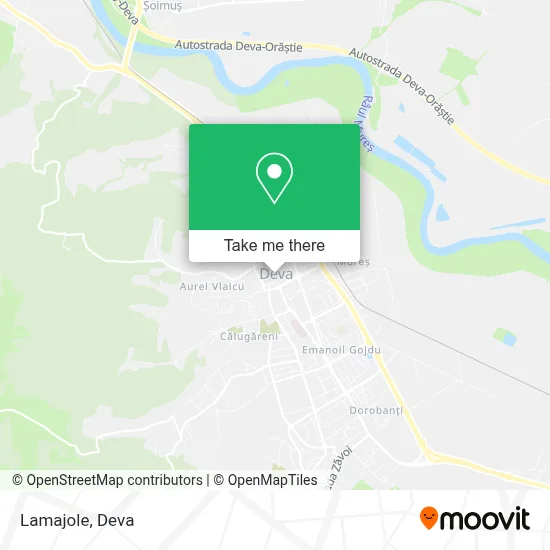 Lamajole map