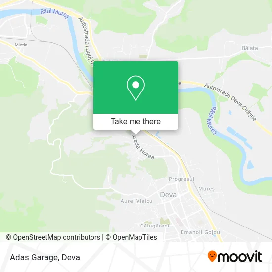 Adas Garage map