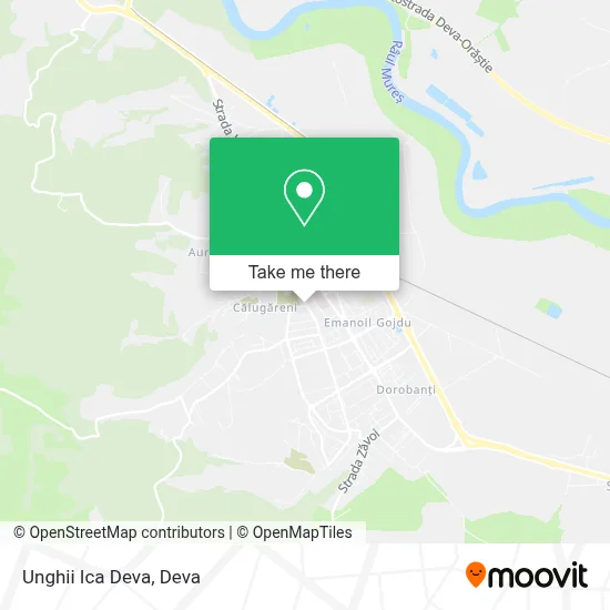 Unghii Ica Deva map
