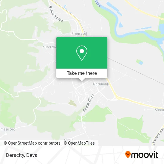 Deracity map
