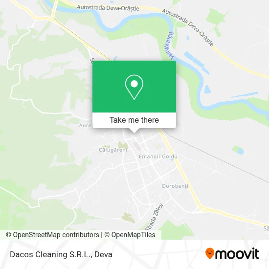 Dacos Cleaning S.R.L. map