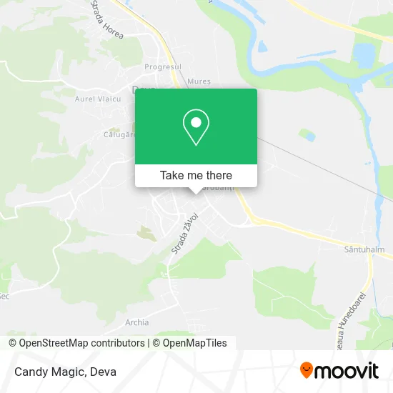 Candy Magic map