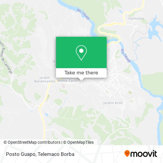 Posto Guapo map