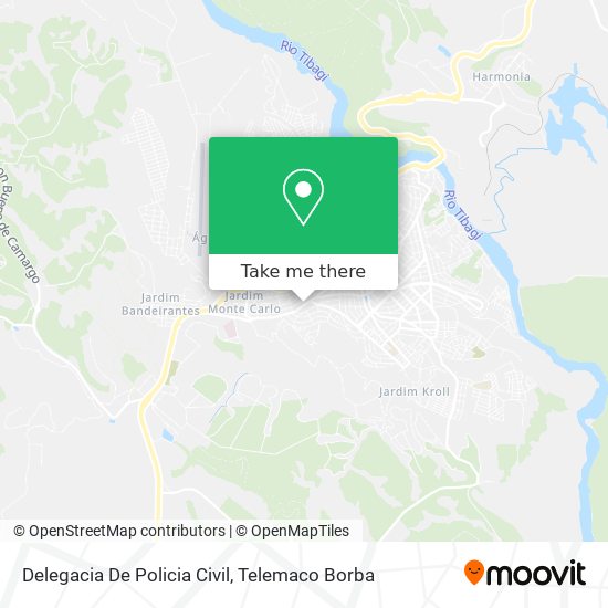 Mapa Delegacia De Policia Civil