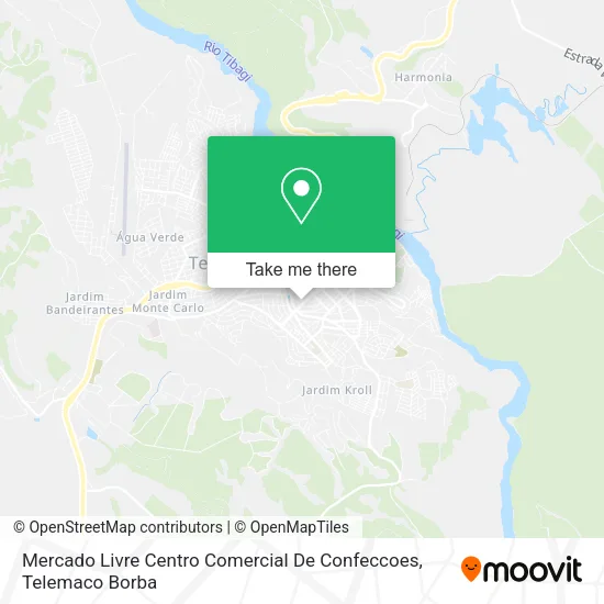 Mercado Livre Centro Comercial De Confeccoes map
