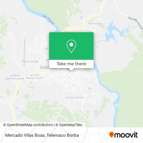 Mercado Vilas Boas map