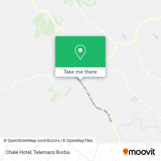 Chalé Hotel map