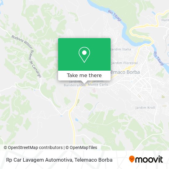 Rp Car Lavagem Automotiva map