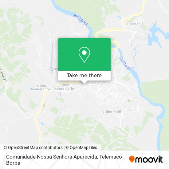 Comunidade Nossa Senhora Aparecida map