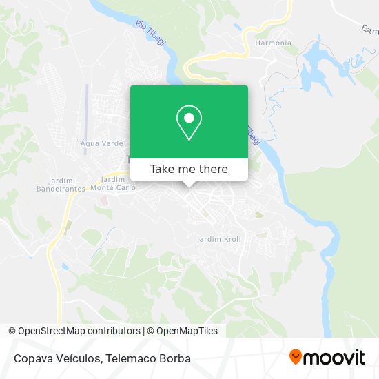 Copava Veículos map