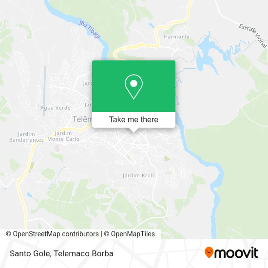 Santo Gole map