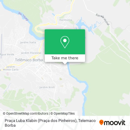 Praça Luba Klabin (Praça dos Pinheiros) map