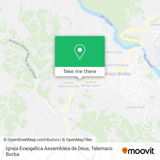 Igreja Evangélica Assembléia de Deus map