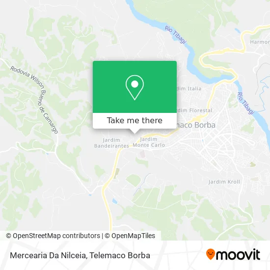 Mercearia Da Nilceia map