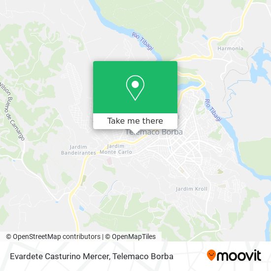 Evardete Casturino Mercer map