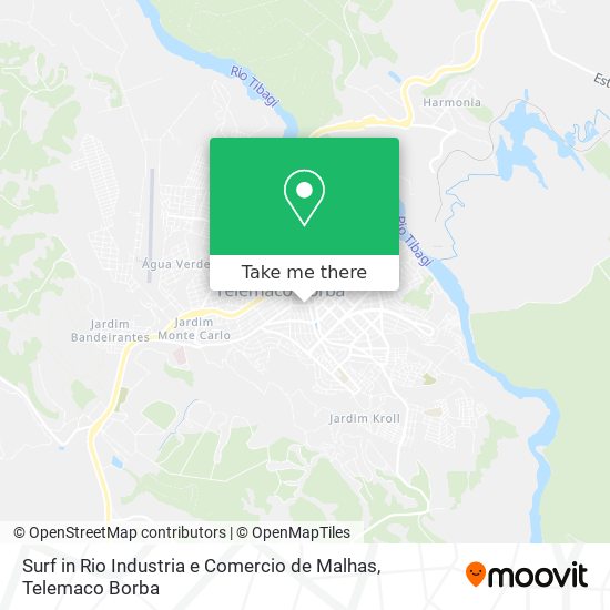 Surf in Rio Industria e Comercio de Malhas map