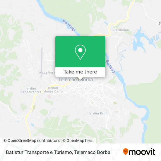 Batistur Transporte e Turismo map