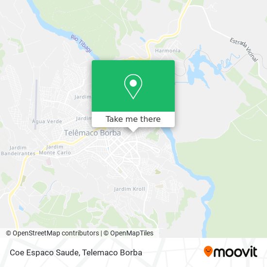 Coe Espaco Saude map