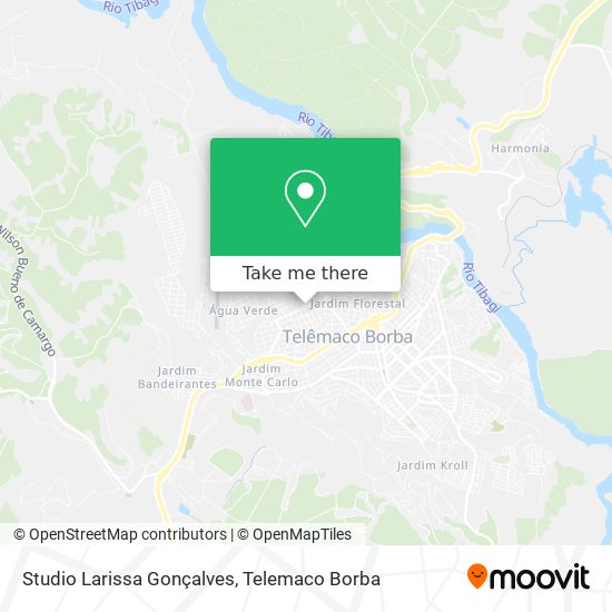 Studio Larissa Gonçalves map