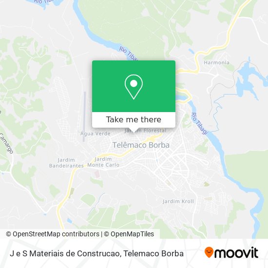 J e S Materiais de Construcao map