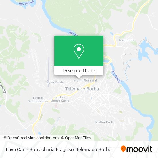 Lava Car e Borracharia Fragoso map