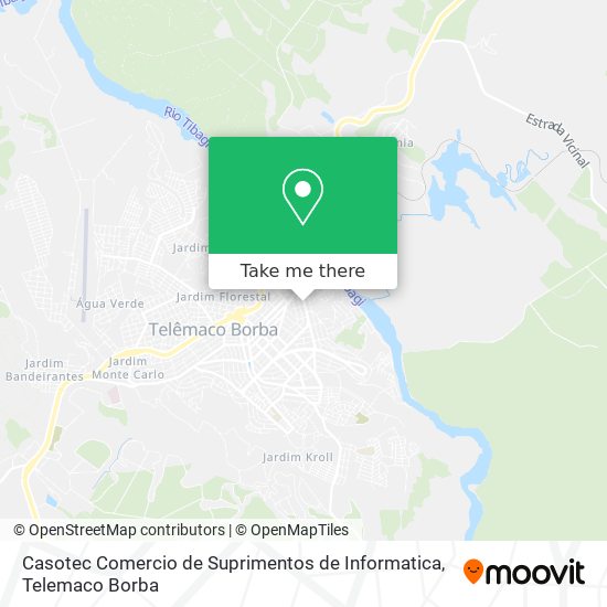 Casotec Comercio de Suprimentos de Informatica map