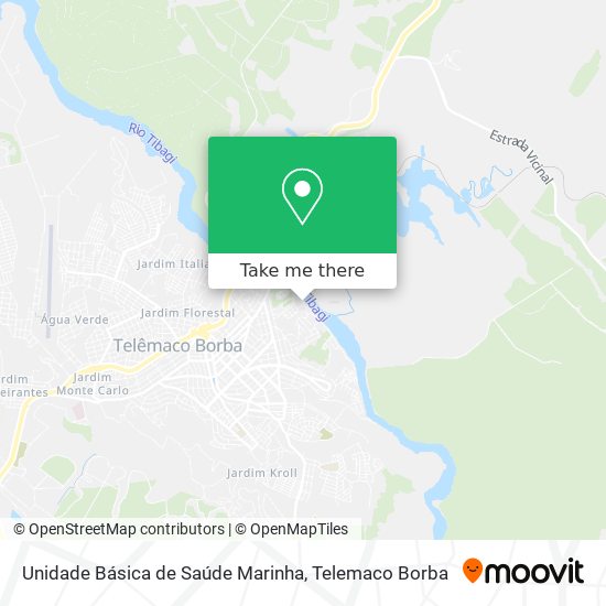 Unidade Básica de Saúde Marinha map