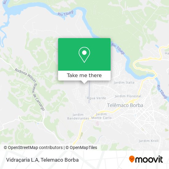 Vidraçaria L.A map