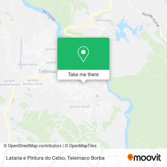 Lataria e Pintura do Celso map