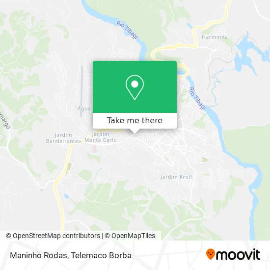 Maninho Rodas map
